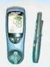 Blood glucose testing meter and finger lance